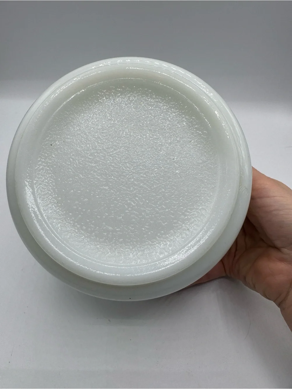 VINTAGE Milk Glass Mixwell Stand Mixer Bowl Small Dormeyer